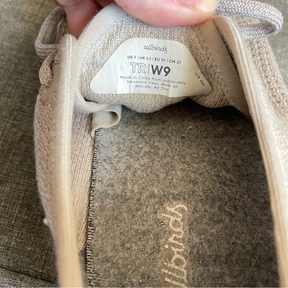 Allbirds Women’s tree runners size 9 - Picture 2 of 7